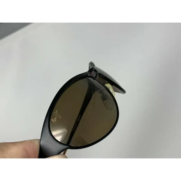 Rare Maui Jim Sunglasses MJ 157-2M Made In Italy MJ 157 Polarized Matte Black